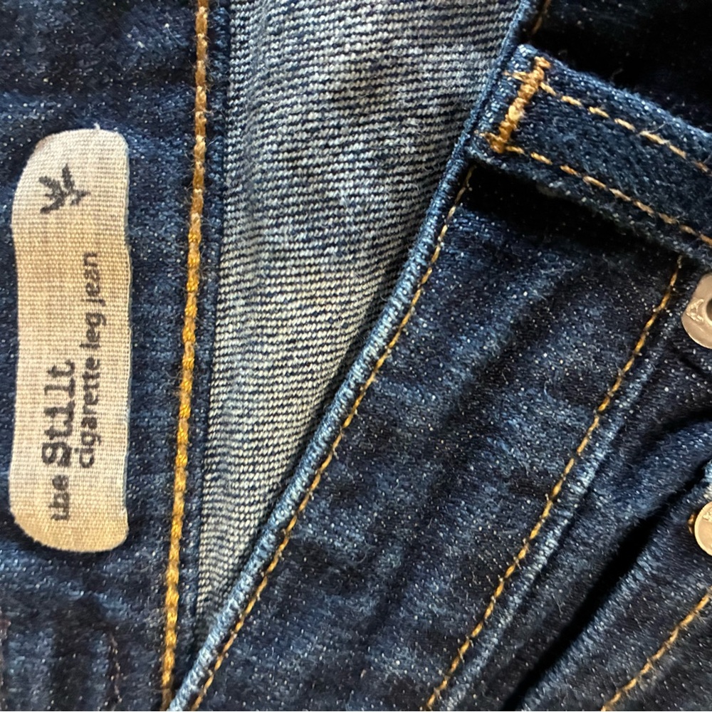AG Adriano Goldschmied Indigo Straight Leg Jeans